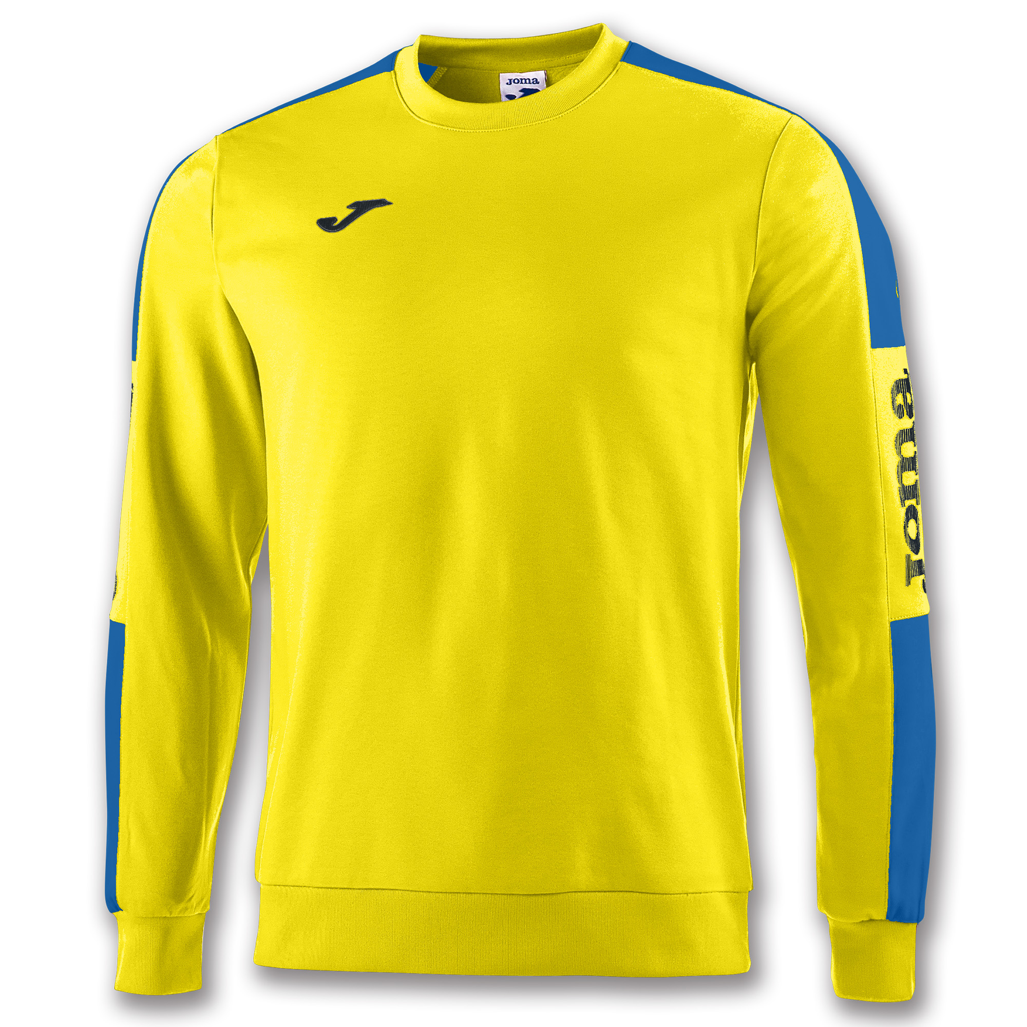 Sweatshirt Championship Iv Yellow Royal Blue Joma [ 2000 x 2000 Pixel ]