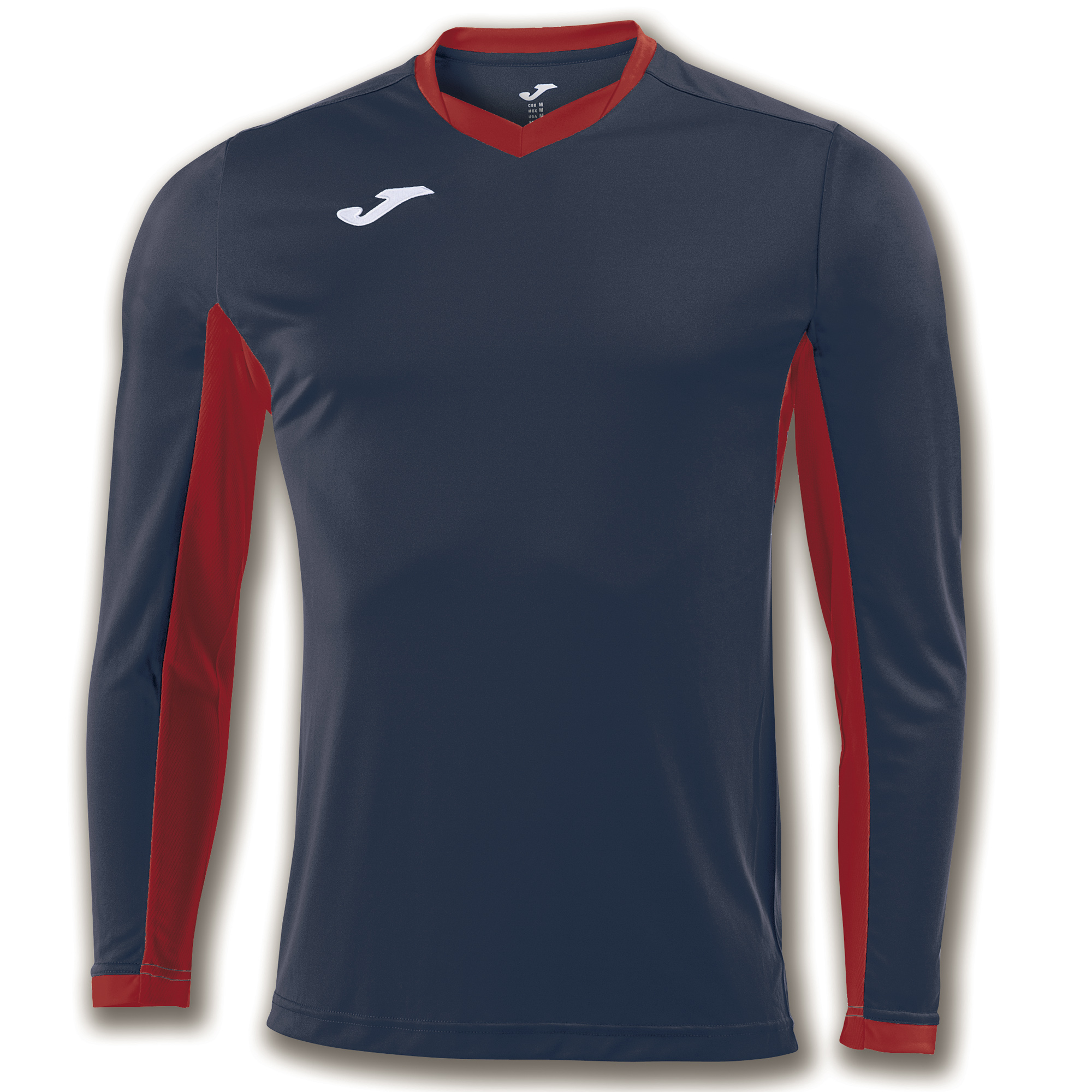 navy blue and red t shirt