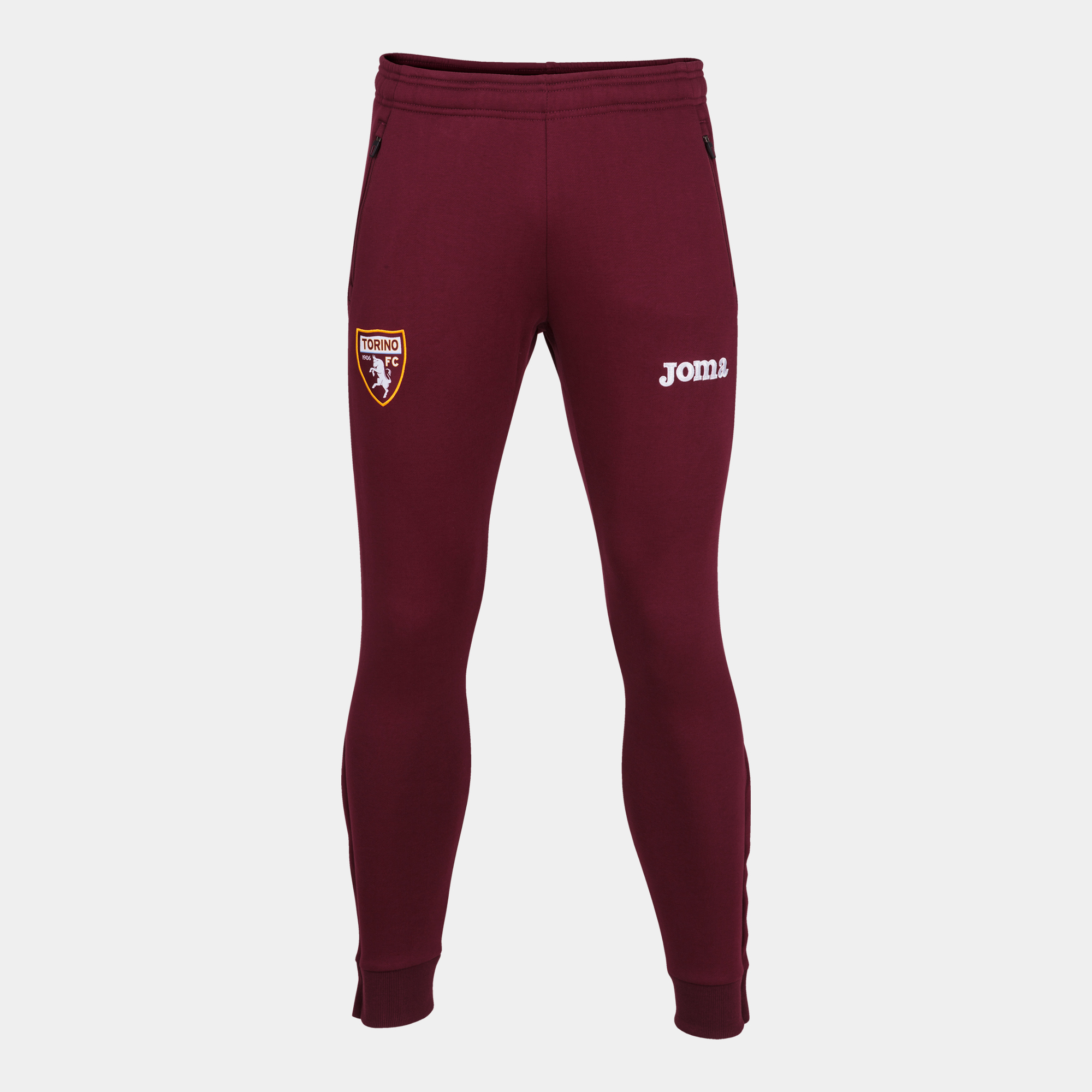 burgundy tracksuit bottoms